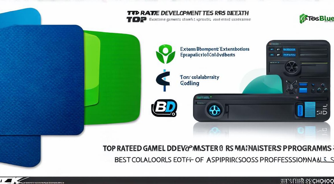 Top-rated game development masters programs for aspiring professionals