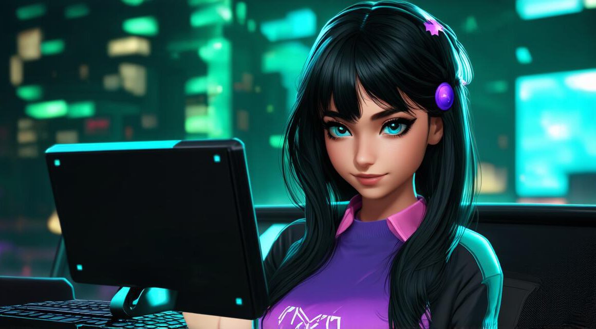 How can game development empower girls in the industry?